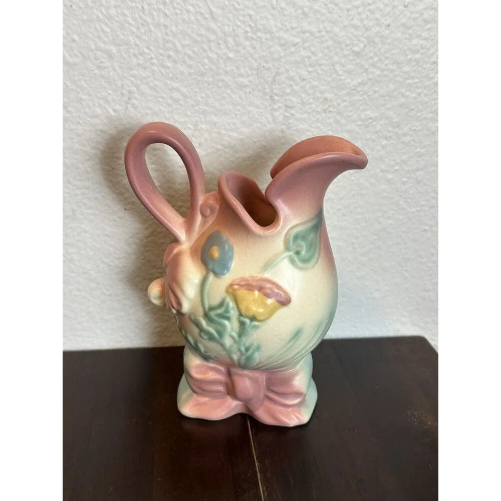 Vintage MCM Hull Pottery Bowknot B1 5 1/2